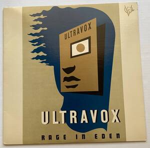 ■ULTRAVOX / Rage in Eden ■ US盤