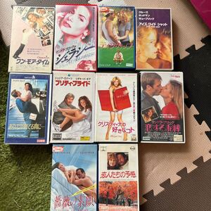 VHSビデオテープ映画10本セット⑦