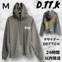 ★背面ドット★【Mサイズ】D.TT.K パーカー ストリート ネオスポーティー