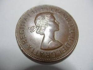 @＠＠１９６７年　イギリス　ＯＮＥ　ＰＥＮＮＹ　硬貨　ワン　ペニー