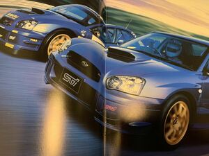 【カタログ】　スバル　インプレッサWRX カタログのみ(2003年)