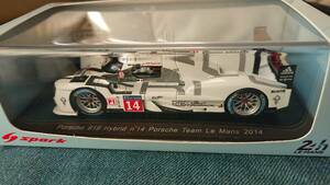 1/43 SPARK 2014年ルマン24時間レース ポルシェ919ハイブリッド#14 R・デュマ、N・ジャニ、M・リーブ