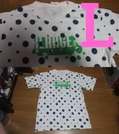 xlarge x-large エクストララージ 水玉 ドット Tシャツ L