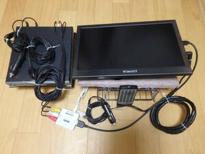 車用DVDプレーヤー（VDP-09）ケンウッド・モニターセット　自作品