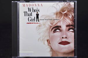 初版 国内盤☆ マドンナ / フーズ・ザット・ガール オリジナル・サウンド・トラック Madonna / Who