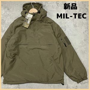 新品定価14080円 MIL-TEC ミルテック ANORAK パーカー アノラックパーカー ナイロンジャケット ミリタリー ウィンターコンバット 玉FL2245