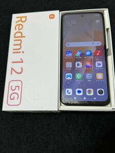 Redmi 12 5G Midnight Black 256GB 国内版simフリー ジャンク