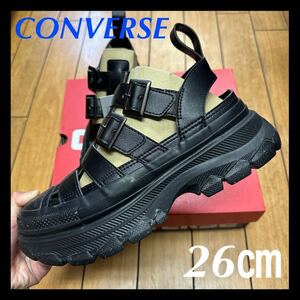 ☆新品☆CONVERSE ALLSTAR R TREKWAVE GLADIATOR OX コンバース オールスター R トレックウェーブ グラディエーター ブラック サンダル