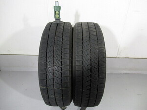 激安即決 BRIDGESTONE BLIZZAK VRX3 155/65R13 73Q 2021年製 中古タイヤ 2本 エッセ ミラジーノ ムーヴ パレット ルークス ラパン Y00061