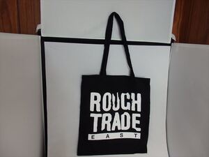 ★新品未使用★ラフトレードトートバッグ(Rough Trade Records)（黒）（ロンドン）ＬＡ45