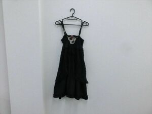 【BS02-99】【60サイズ】▲axes femme アクシーズファム/キャミソールワンピース/Mサイズ/レディース/※傷有り