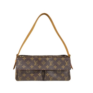 ルイヴィトン ヴィバシテMM モノグラム ショルダーバッグ モノグラムキャンバス M51164 ブラウン レディース LOUIS VUITTON 中古