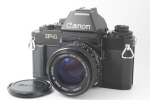 【動作品】 Canon キャノン NEW F-1 フラグシップ機 NEW FD 50mm f1.4 美品