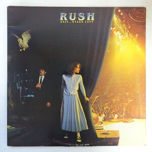 11206257;【美盤/US盤/見開き/2LP】Rush / Exit...Stage Left