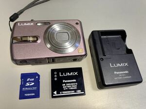 ★動作良好! panasonic LUMIX DMC-FX50 パナソニック ルミックス ライカ leica コンパクトデジタルカメラ コンデジ