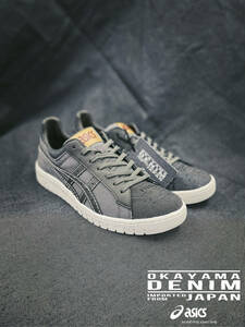 試着程度未使用品 atmos x ASICS SportStyle GEL PTG OKAYAMA DENIM ゲル PTG 日本の伝統工芸 岡山デニム 刺し子風 CHARCOAL US10.0 28cm