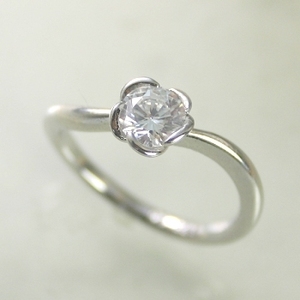 婚約指輪 プラチナ ダイヤモンド リング 0.3カラット 鑑定書付 0.314ct Hカラー VVS2クラス 3EXカット H&C CGL