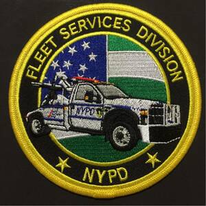 NYPD ニューヨーク市警 フリート サービス ディビジョン ワッペン