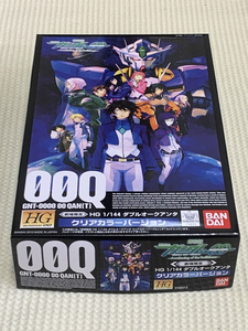 ガンプラ／機動戦士ガンダムOO（ダブルオー）劇場限定版 HG 1/144 ダブルオークアンタ(OOQ) クリアバージョン 未使用新品