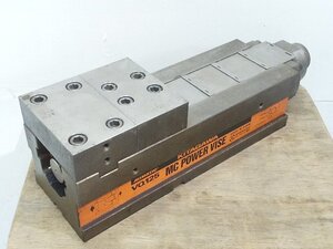 (1円スタート) KITAGAWA 北川鉄工所 MC POWER VISE (MCパワーバイス) VQ125 マシンバイス 精密 油圧バイス 万力 動作良好 B8318