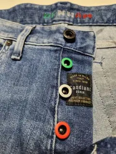 【美品】デンハム　RAZOR 　MADE IN ITALY DENIM　W32