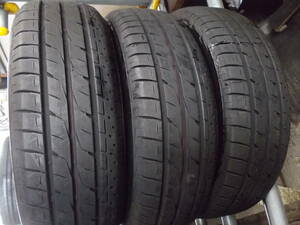 3本です。195/60R16　ブリヂストン　LUFT　RVⅡ　2021年　深溝タイヤ