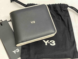 【タグ付き】【美品】Y-3 Y-3 WALLET ２つ折り財布 ワイスリー レザー ヨウジヤマモト adidas IN2384