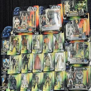 新品未使用品【スターウォーズ フィギュア 21体セット 1997 】STAR WARS FIGURE SET｜ Kenner HASBRO まとめ ケナー