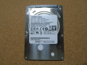 HDD 2.5インチ TOSHIBA MQ01ABF050 500G 5400rpm 正常