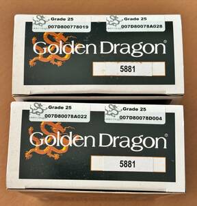  Golden Dragon 5881(6L6GC) グレード 25　新品 未使用　4本 