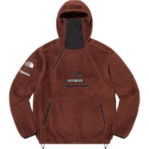 【 L Brown 】 Supreme THE NORTH FACE Steep Tech Fleece Pulloverフリースジャケット シュプリームノースフェイス JACKET