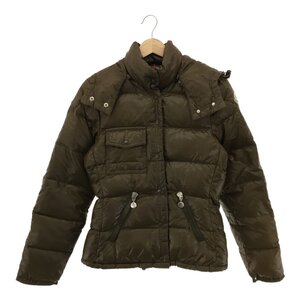 MONCLER モンクレール 【lay3289M】 並行輸入 BERENGERE ベレンジェール ダウンジャケット カーキ 49394 50 68950 レディース Sサイズ MR