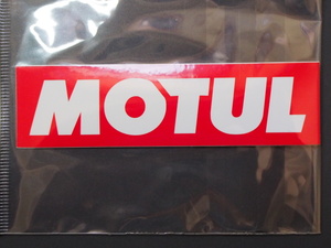 デッドストック 当時物 日本正規品 モチュール オイル MOTUL OIL テクノイル・ジャポンK.K. ステッカー シール 管理No.8255