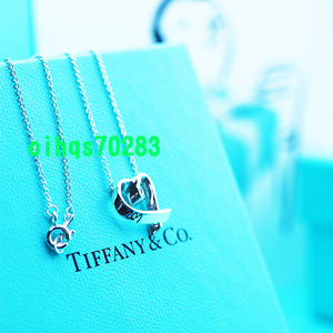 ♪即決♪新品　未使用 TIFFANY &Co. ティファニーラビングハートloveネックレス