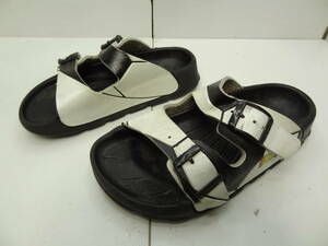 全国送料無料 訳あり左右サイズ違い ビルケンシュトックBIRKENSTOCK 子供サンダルキッズ男＆女の子 ドイツ製サンダル 右(28)18cm左(30)19cm