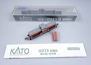 本体美品 KATO Nゲージ 7012-1 DD13 初期形 売切り②