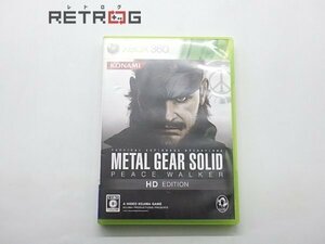 METAL GEAR SOLID PEACE WALKER HD EDITION Xbox 360