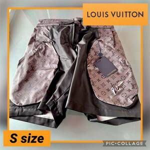 ★長期保管★LOUIS VUITTON ルイ ヴィトン2054 パデッド ショーツ モノグラム S 22SS ショートパンツ ハーフ 半ズボン ボトムス USED