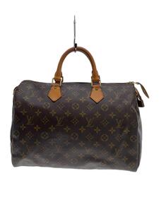 LOUIS VUITTON◆1)スピーディ35_モノグラム・キャンバス_BRW/PVC/BRW/総柄