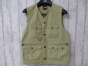 TJ-980「ノースフェイス ファイヤーフライキャンプベスト」Lサイズ NP21936 ツイルベージュ THE NORTH FACE Firefly Camp Vest