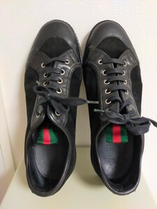 GUCCI グッチ　スニーカー　ブラック　114488　美品