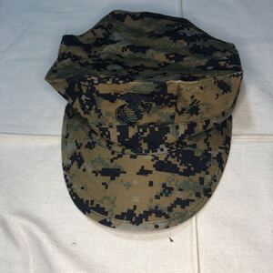 米海兵隊 MARPAT ピクセルカモ 八角帽 キャップ USMC ウッドランド