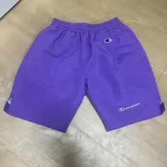 Champion 半ズボン 120 紫 水陸両用