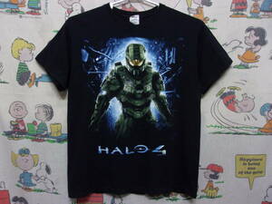 HALO 4 Tシャツ L ヘイロー4 ヘイローフォー トップス 古着 Microsoft マイクロソフト 343 Industries Xbox 360 GAMEゲームグッズ
