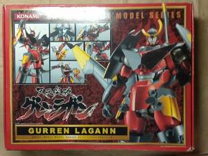 難あり コナミ グレートインパクトモデル グレンラガン 合金 フィギュア KONAMI GREAT IMPACT MODEL SERIES GURREN LAGANN Die-cast figure