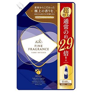 大容量 ファーファ 液体 ファインフレグランス 柔軟剤 オム (homme) 香水調 クリスタルムスクの香り 超特大