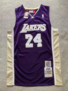 ★未使用品 NBA BRYANT ＃24 コービー・ブライアント LAKERS ロサンゼルス・レイカーズ ユニフォーム シャツ バスケ ジョーダン　刺繍