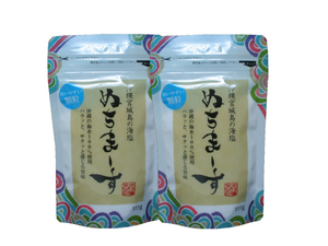 ぬちまーす塩 顆粒タイプ 111g×2袋セット 沖縄宮城島のミネラル海塩 入手困難 新品 未使用品 生産停止品 希少顆粒塩 ≪送料無料≫