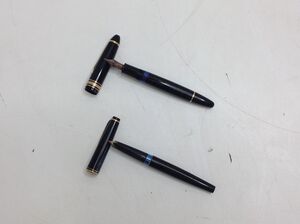 ●営NA101-60-M【まとめ】MONTBLANC モンブラン 万年筆 / マイスターシュテュック MEISTERSTUCK No146 ペン先14C / No22 ブラック / レタパ