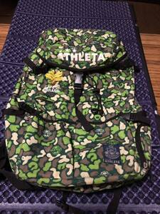 ATHLETAアスレタバックパックリュックカモ柄サッカーフットサルルースイソンブラスボルメ